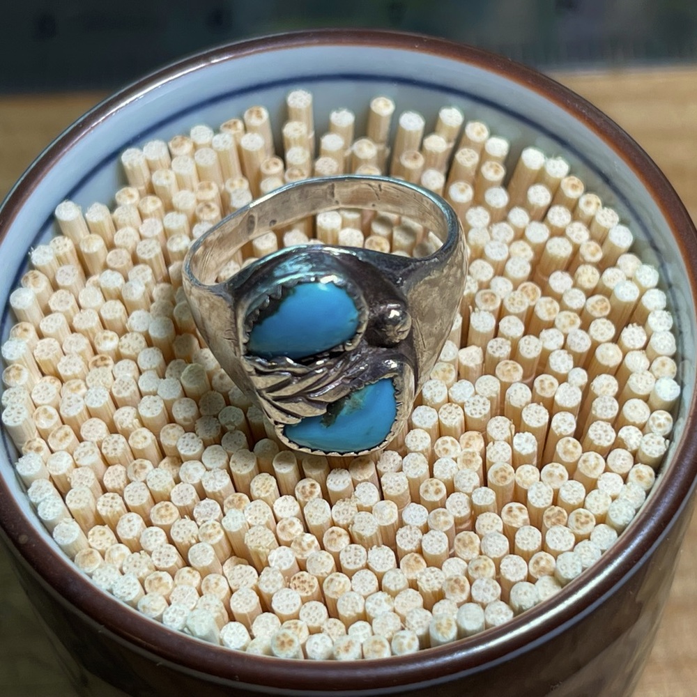 11.5 925 turquoise ring